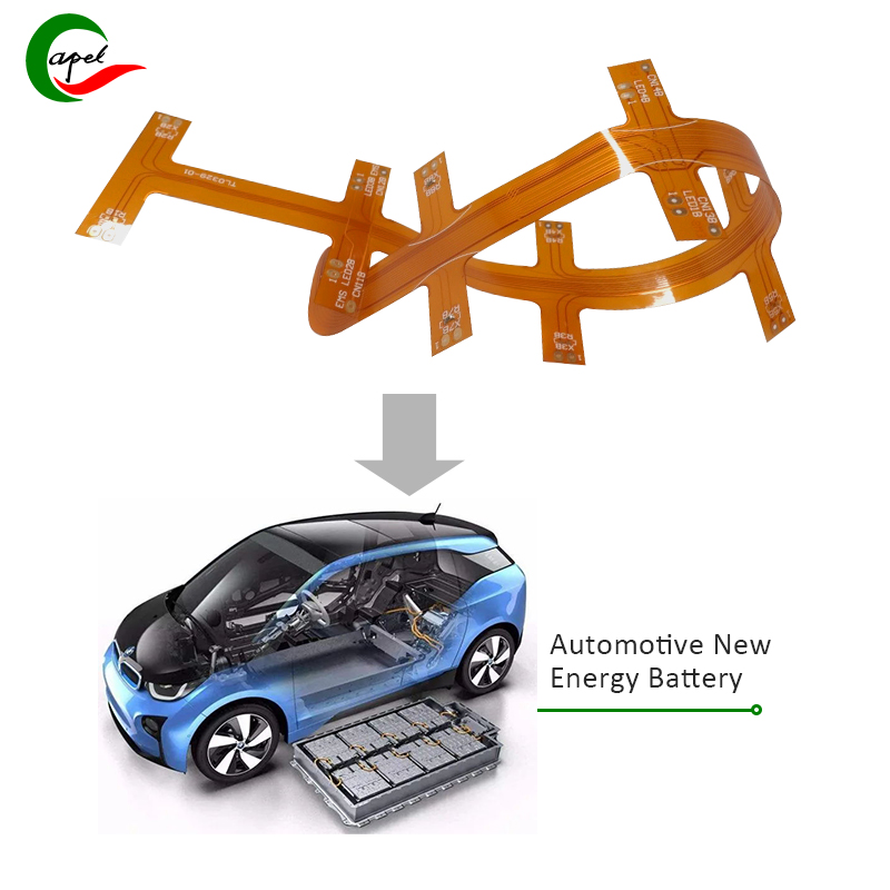 স্বয়ংচালিত নতুন শক্তি ব্যাটারির জন্য নিখুঁত সমাধান চালু করেছে - 2-স্তর FPC নমনীয় PCB
