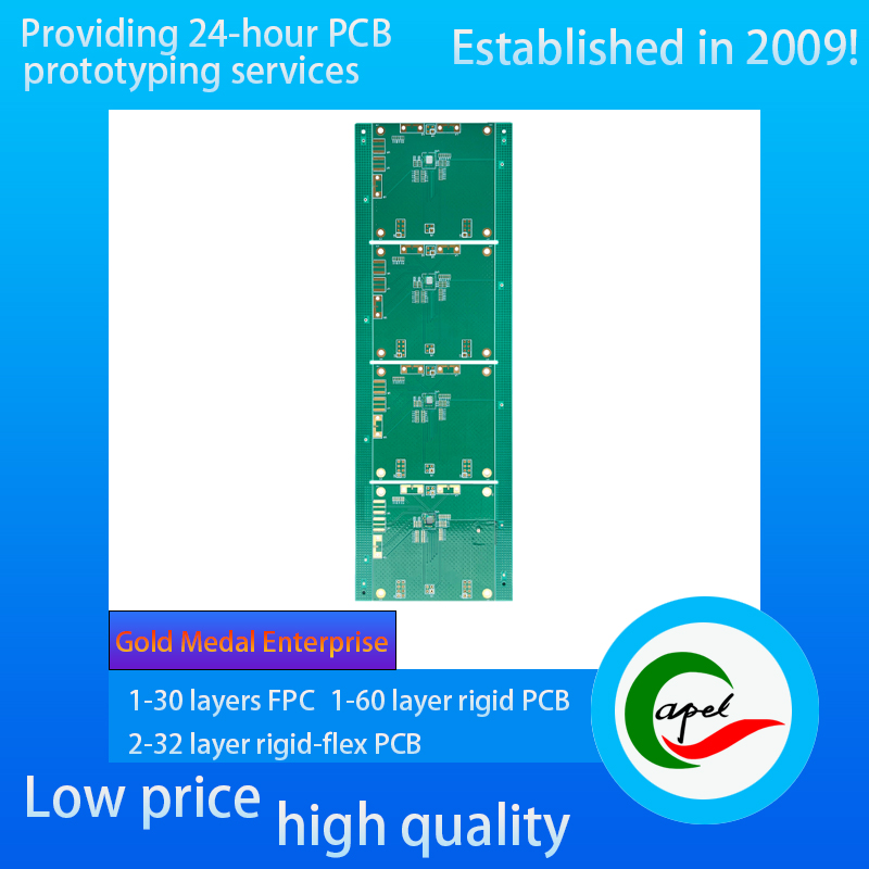 4 layer Rigid-Flex PCB Boards Price Turnkey Manufacturing And Assembly Fab for Aerospace