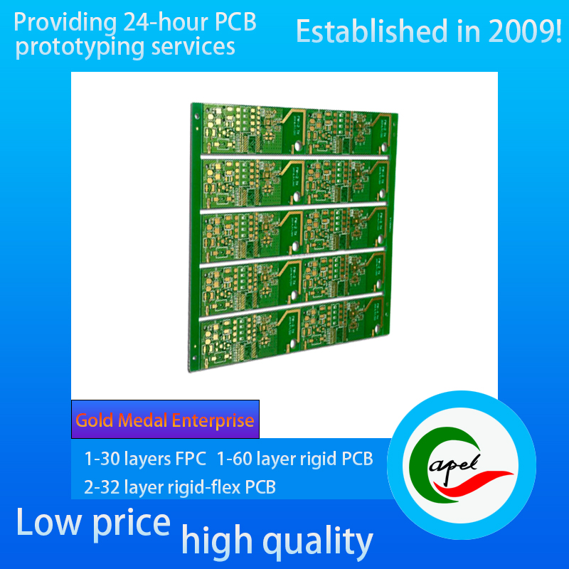 6 Layer PCB Circuit Boards Rapid Pcb Prototyping Pcb Manufacturer China