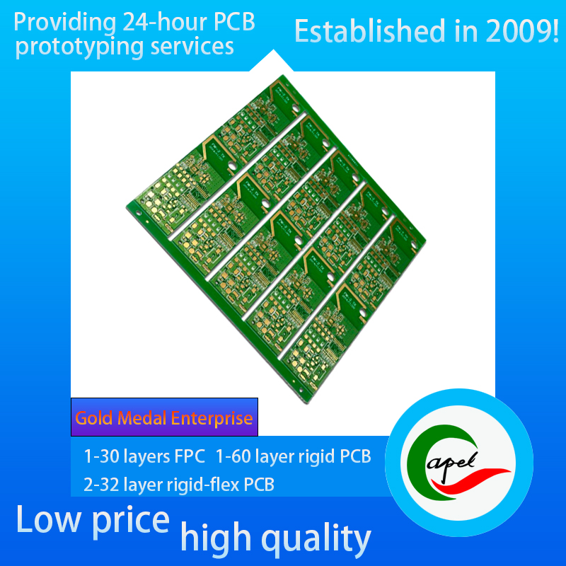 6 Layer PCB Circuit Boards Rapid Pcb Prototyping Pcb Manufacturer China