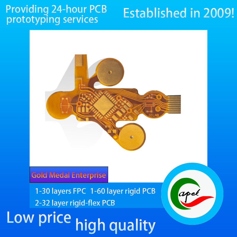 Fast Flex Pcb Prototype Cheapest Pcb Manufacturer PI FR4 Immersion Gold circuits