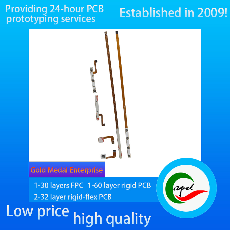 Dual-sided Flexible PCB for Mobile Side Buttons