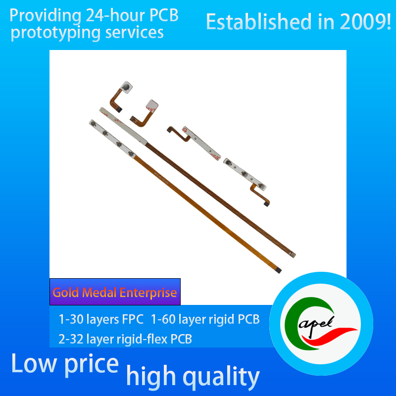 Dual-sided Flexible PCB for Mobile Side Buttons