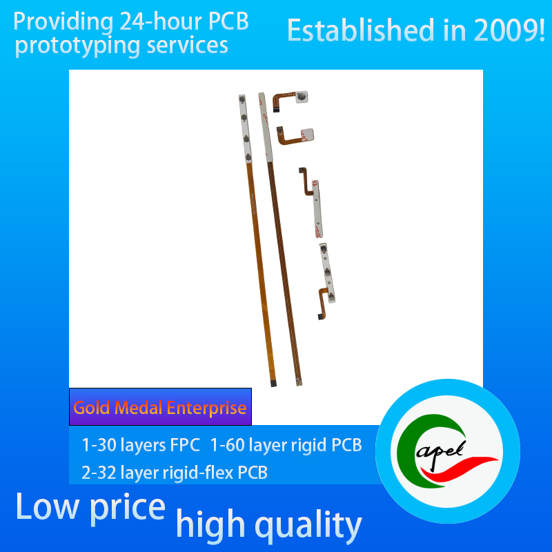 Dual-sided Flexible PCB for Mobile Side Buttons