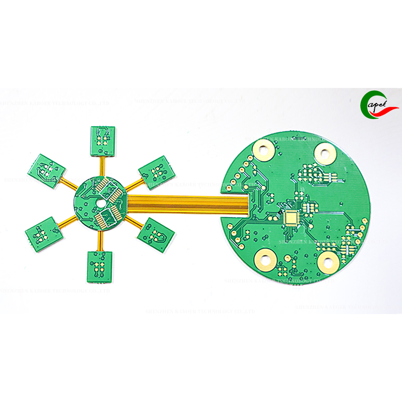 Robotic 4-Layer Rigid-Flex PCB