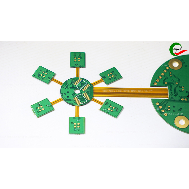 Robotic 4-Layer Rigid-Flex PCB