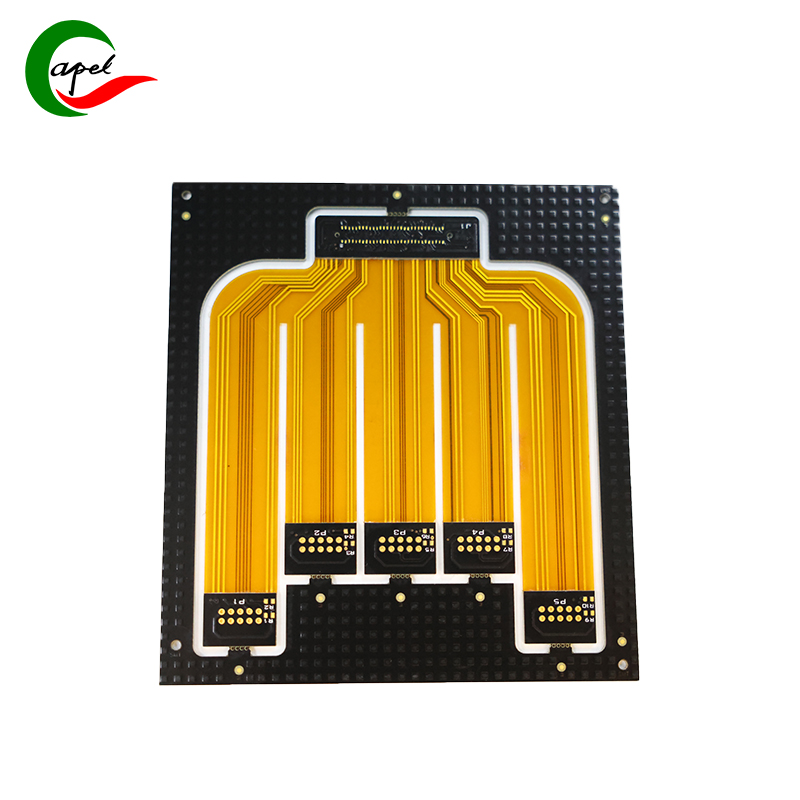 Testing 4-layer rigid-flex PCB