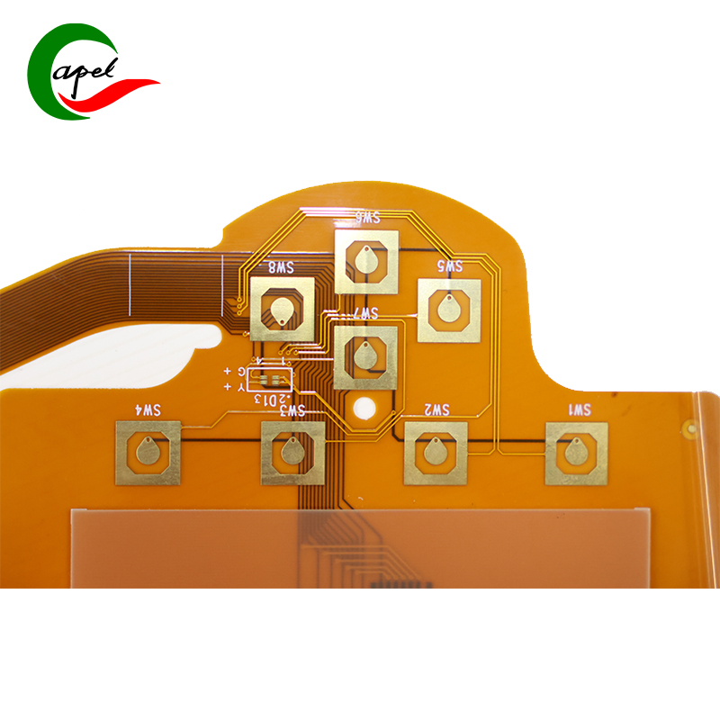 Medical Diagnostic Device Display Panel Double-Sided Flexible PCB