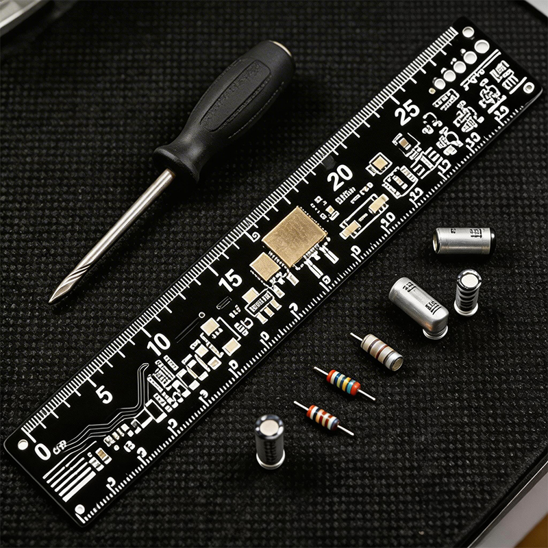 Red Pcb Ruler PCB Ruler: The Electronics Engineer's Essential Tool | Kaboer-Pcb ...