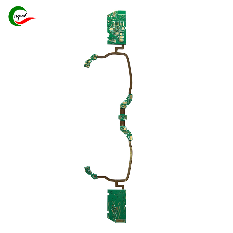 Turnkey 8 layer Rigid-Flex PCB Boards Fabrication And Assembly for VR Smart Glasses