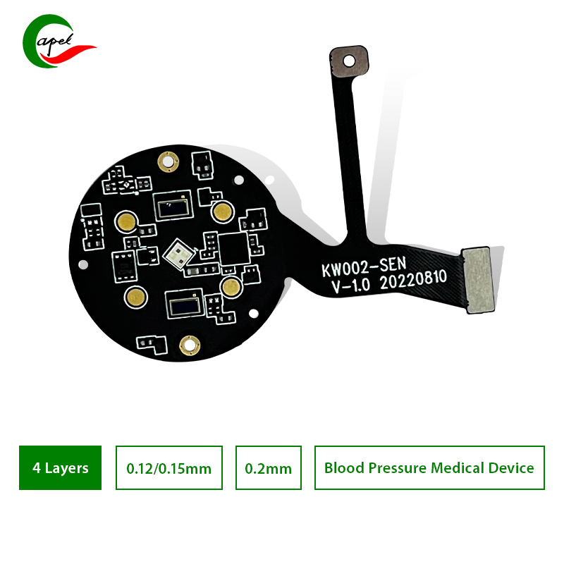 Quick Turn Prototype 4 Layer Pcb Stackup Flex Pcb Manufacturer Immersion Gold