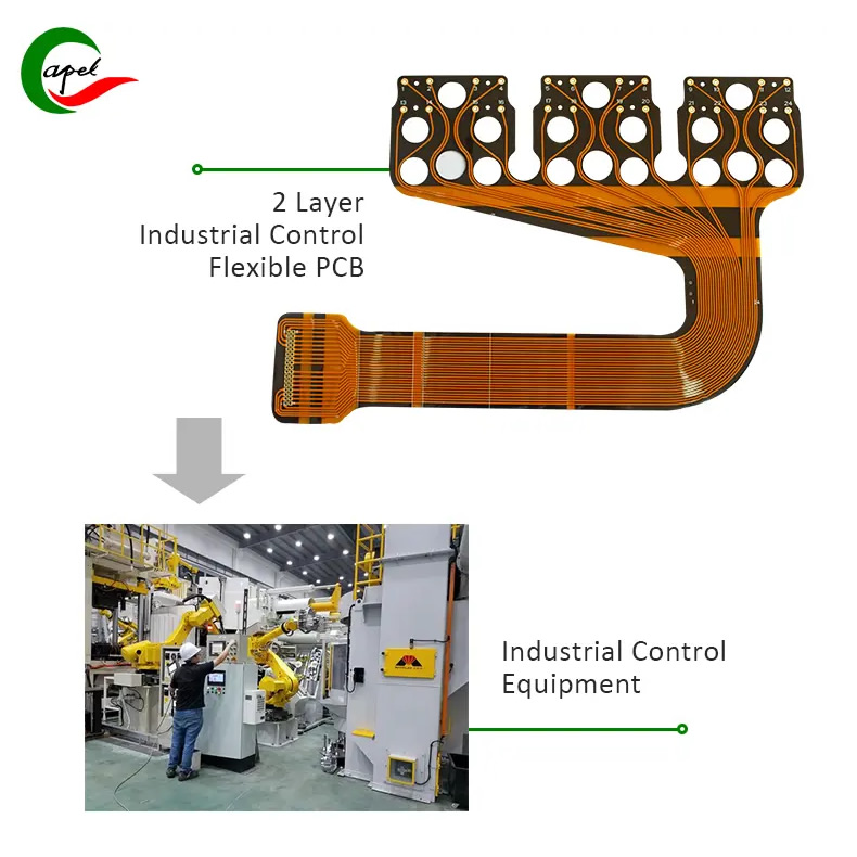 Double Layer Flexible PCBs Manufacturer For Industrial Control