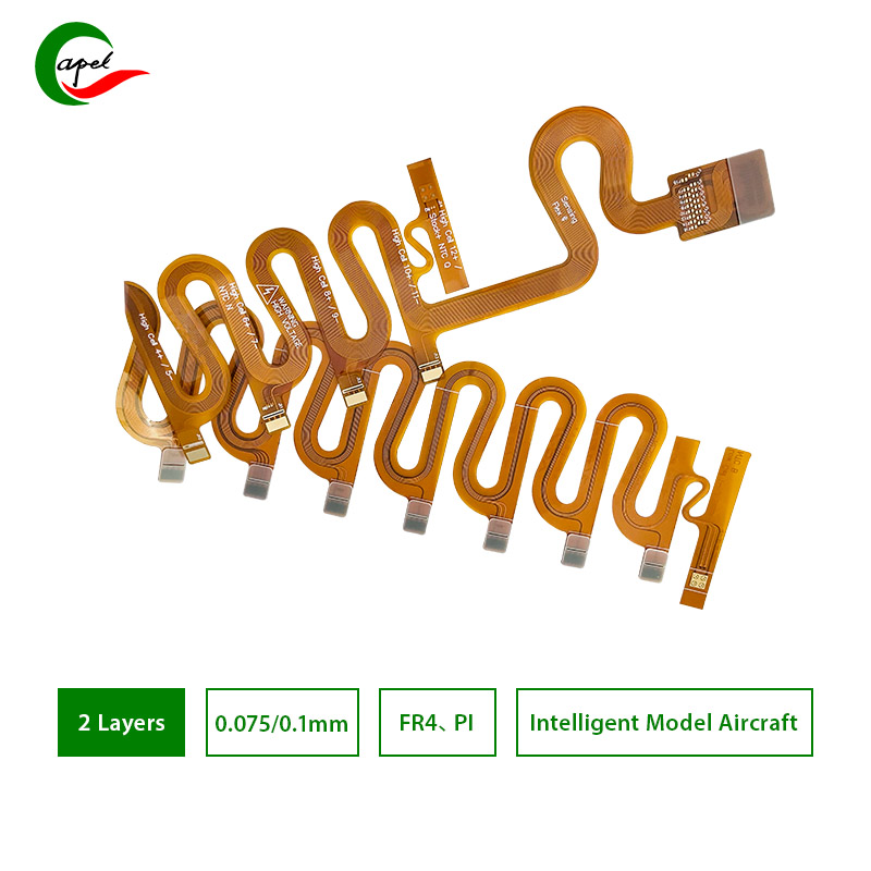 Turnkey Fast turn Flexible Circuit Board Manufacturers Thick Gold Pcb FR4 PI