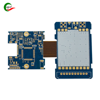 12 layer Rigid Flexible Circuit Boards HDI Blind Hole PCB Immersion Gold