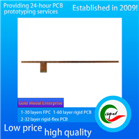Industrial Display Backlight Dual-Sided Flexible PCB