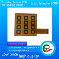 Single-Sided Flexible PCB for Equipment Buttons