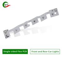 Single Sided Pcb Board 3.00 Thermal Conductivity for Front and Rear Car Lights