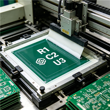 What Is PCB Screen Printing? How the Green Coating and White Text Get onto Your Board