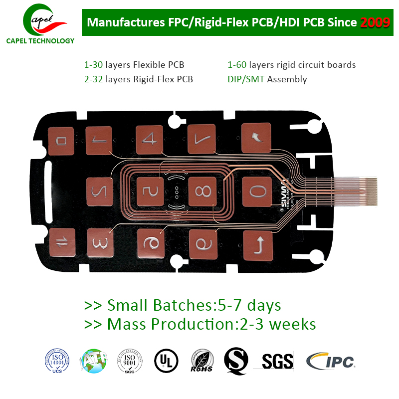 Výrobca 2-vrstvových FPC dosiek
