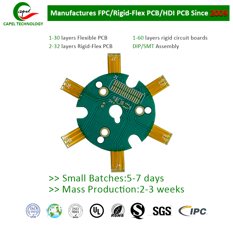 2 layer Rigid-Flex PCB manufacturer