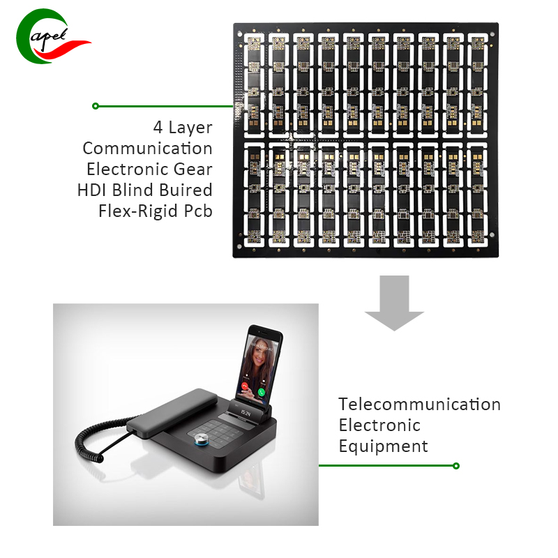 4 Layer fpc application in Communication Electronic Gear