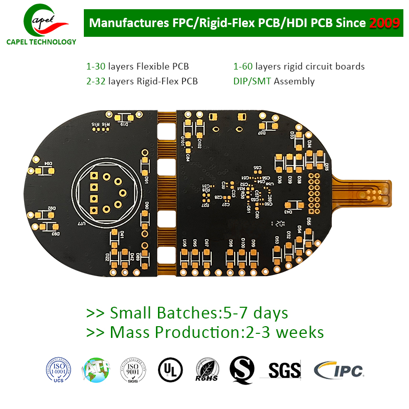 4 ස්ථර FPC PCB පුවරු නිෂ්පාදකයා