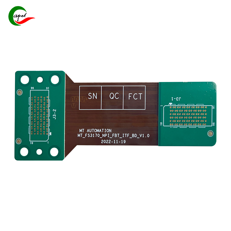 8 Layer Rigid Flex PCB With 3+2+3 Stackup Solutions For IOT 5G Communication