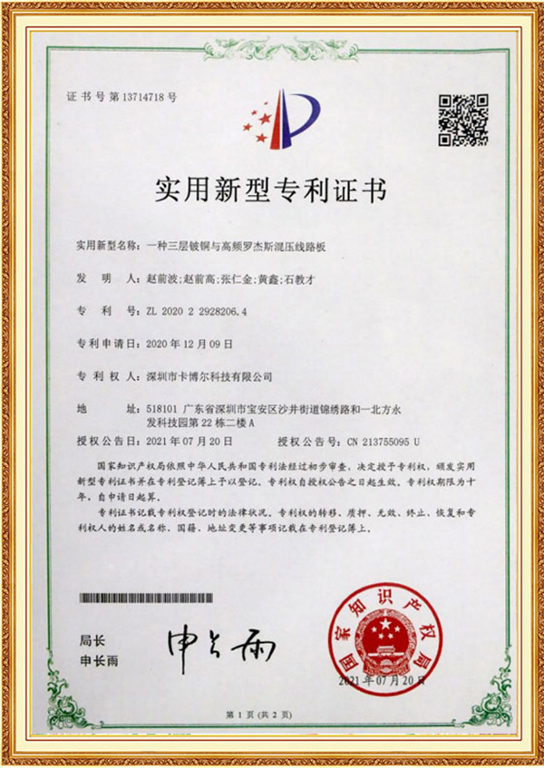 Patent Certificate10