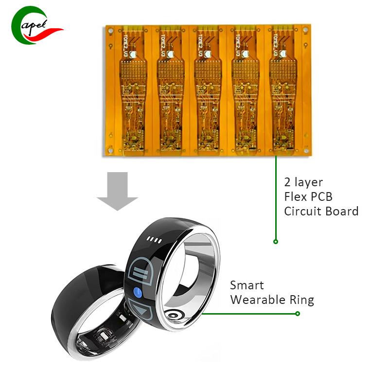 Successful cases of flexible circuit boards in smart rings