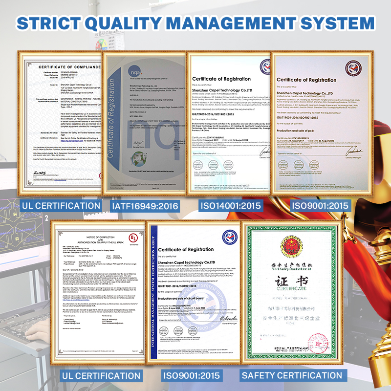 pcb certificated manufacturer
