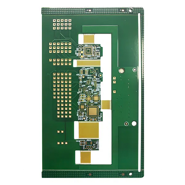 HDI Second-Order 8 Layer Rigid Flex PCB Solutions For New Energy Vehicle